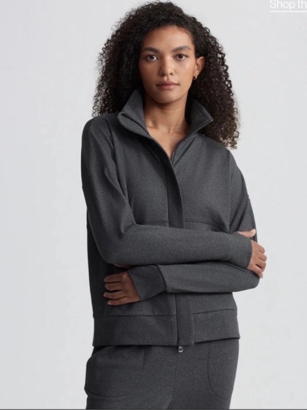 Varley Rozanna Zip-Through Sweater